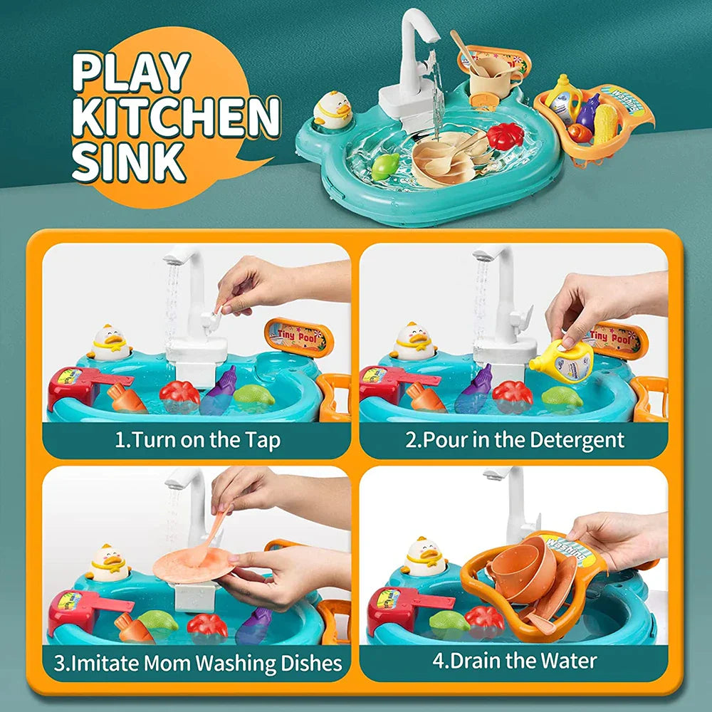Water games for all - Play kitchen sink