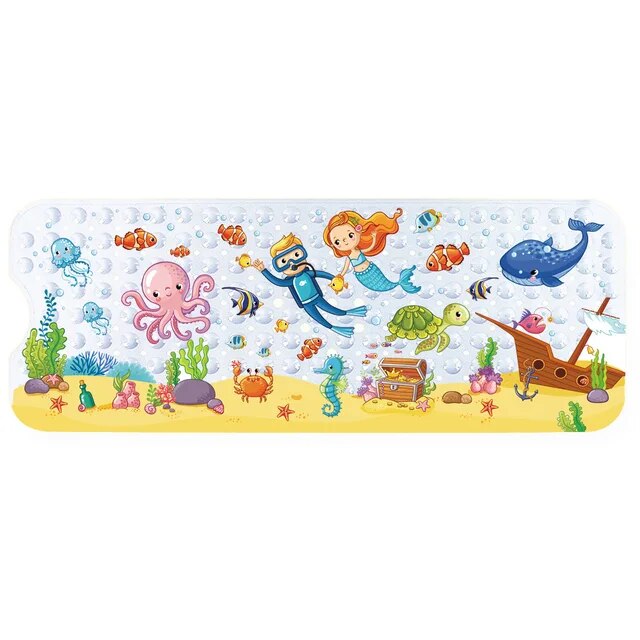 Safe in the bath - bath mat