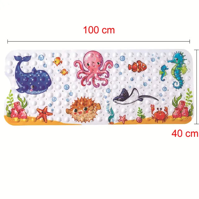 Safe in the bath - bath mat