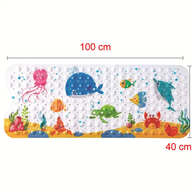 Safe in the bath - bath mat