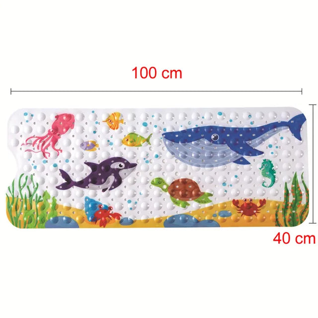 Safe in the bath - bath mat