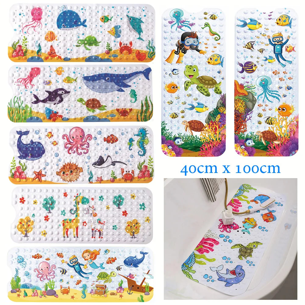 Safe in the bath - bath mat