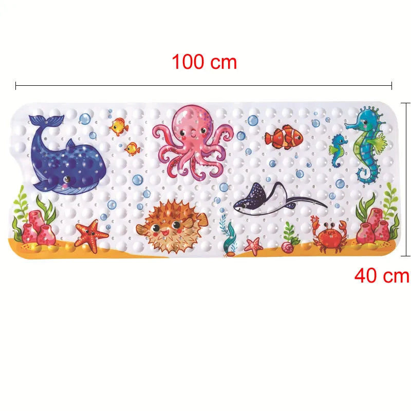 Safe in the bath - bath mat
