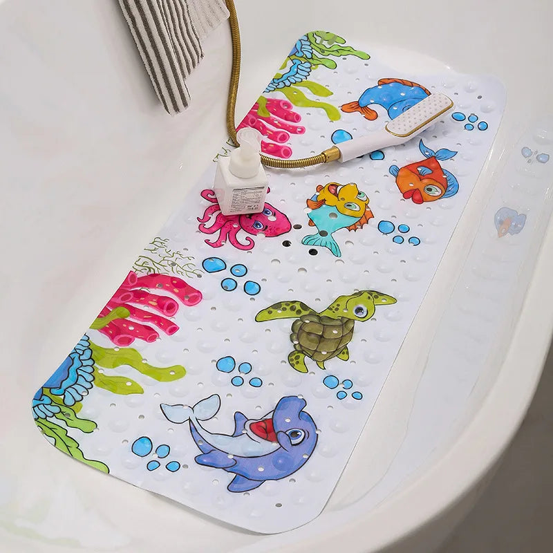 Safe in the bath - bath mat