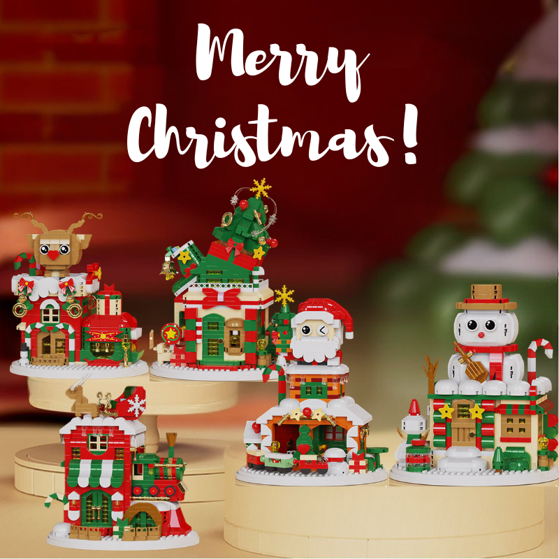 Cute & fun – Christmas Building Blocks