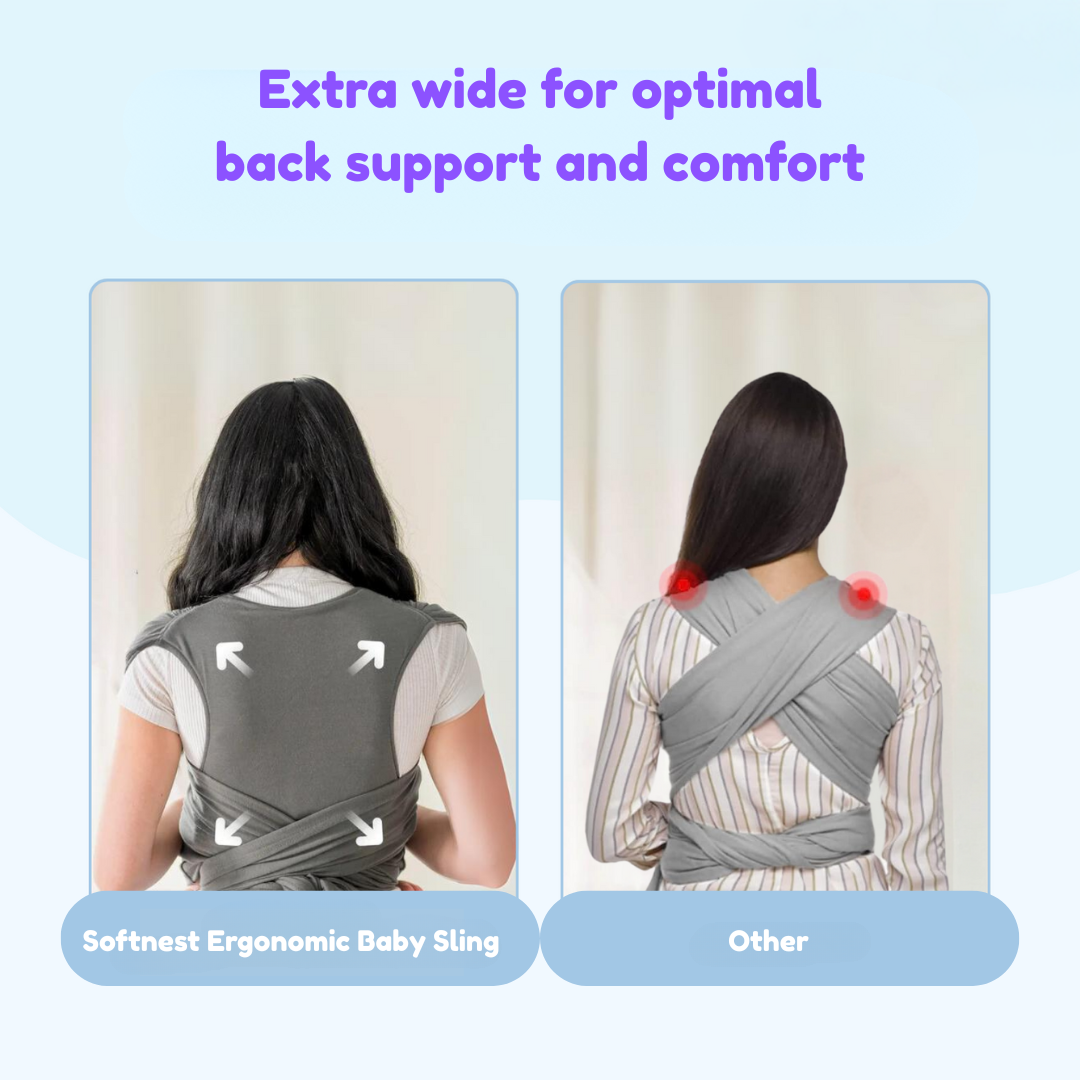Comfortable, Breathable & Safe - Ergonomic Infant Carrier
