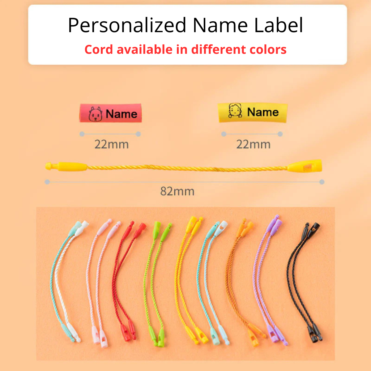 Safe & Personal – Custom Name Label