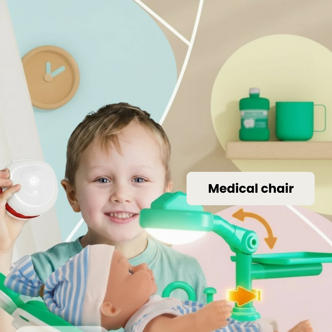 Educational and interactive – Doctor and dentist play set