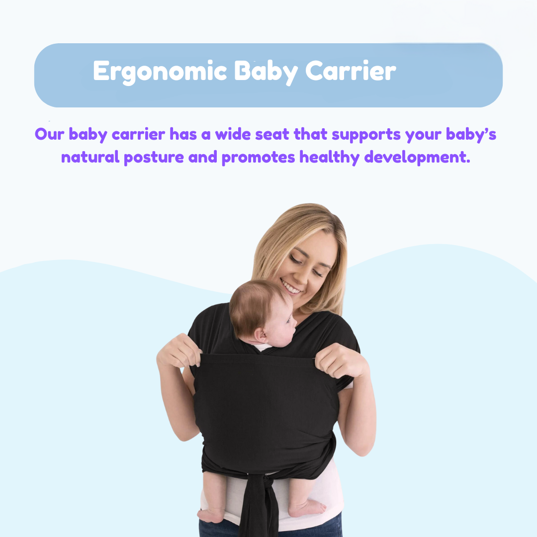 Comfortable, Breathable & Safe - Ergonomic Infant Carrier