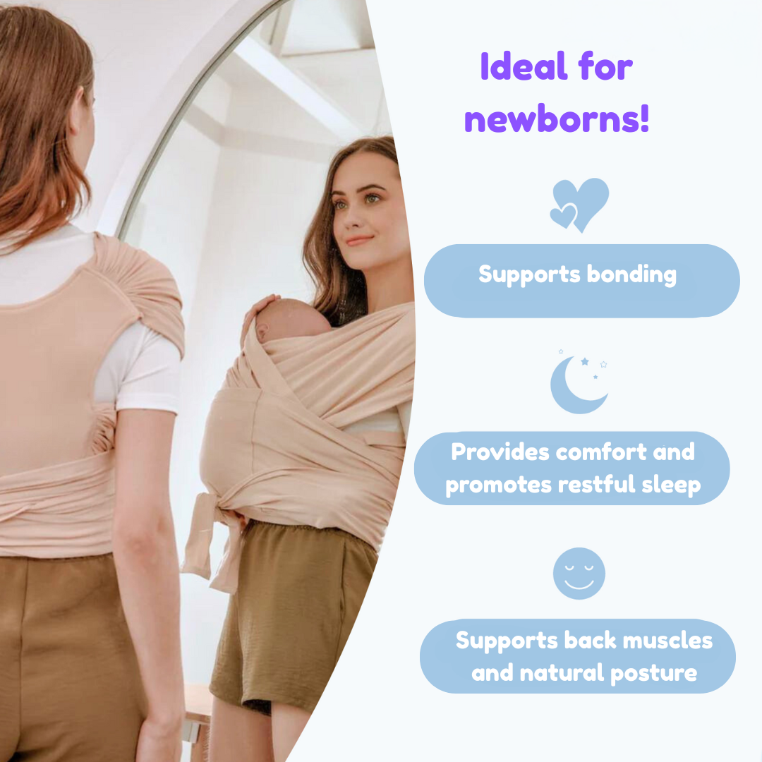 Comfortable, Breathable & Safe - Ergonomic Infant Carrier