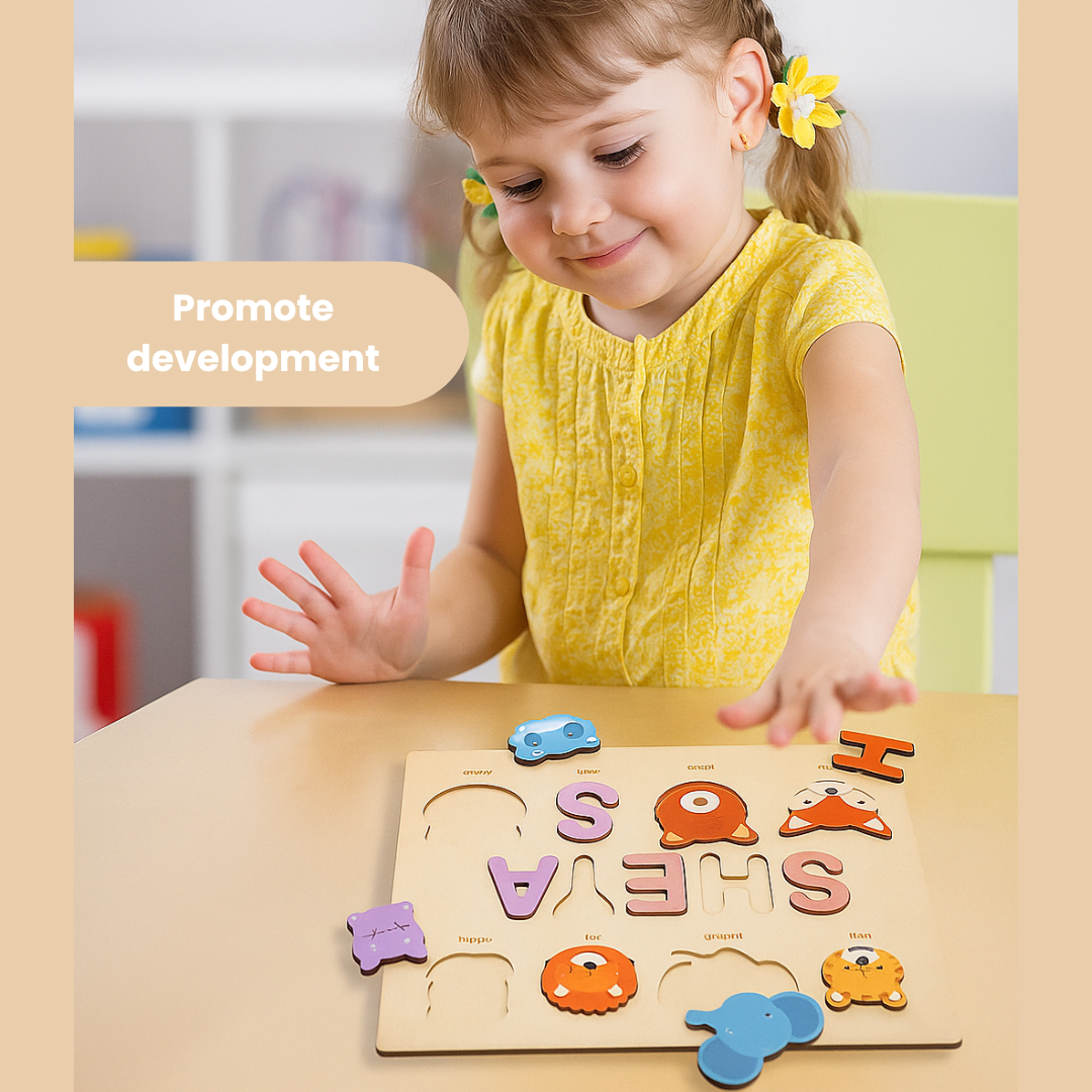 Your own name tag! - Name jigsaw puzzle