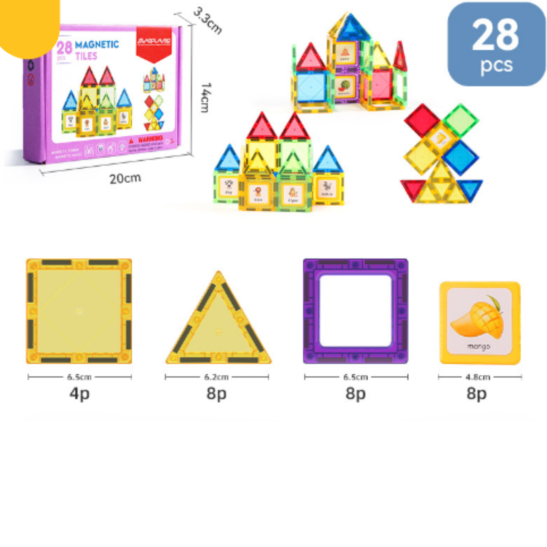 Develop Creativity - Magneto Tiles