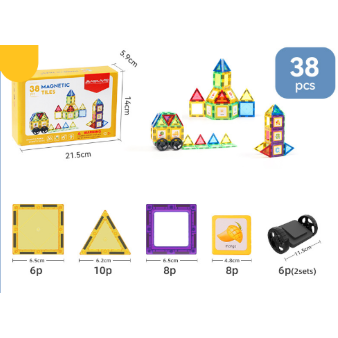 Develop Creativity - Magneto Tiles
