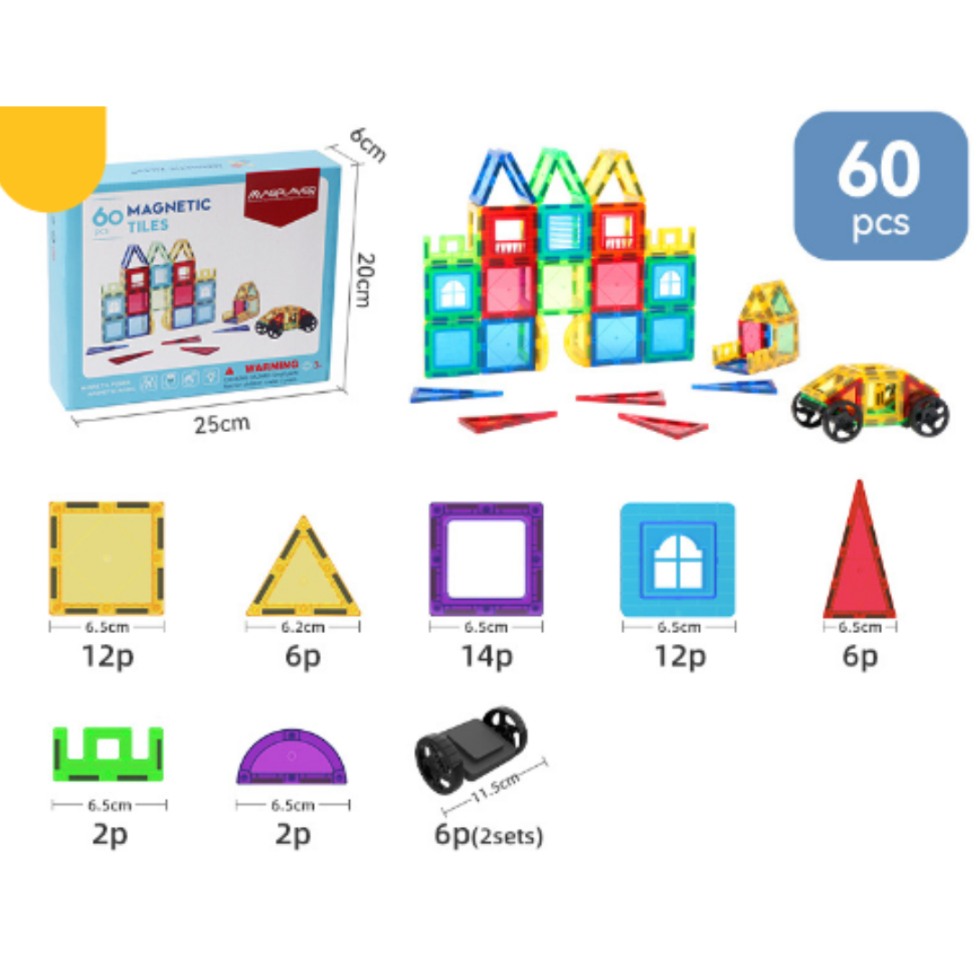 Develop Creativity - Magneto Tiles
