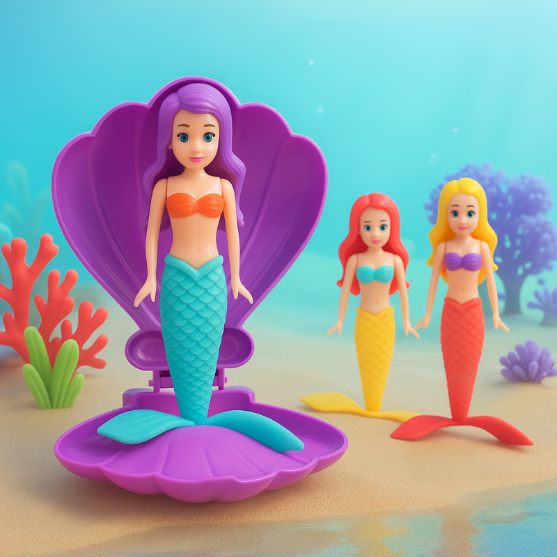 AquaWhirl – Magical Swimming Play - Mermaid in Shell