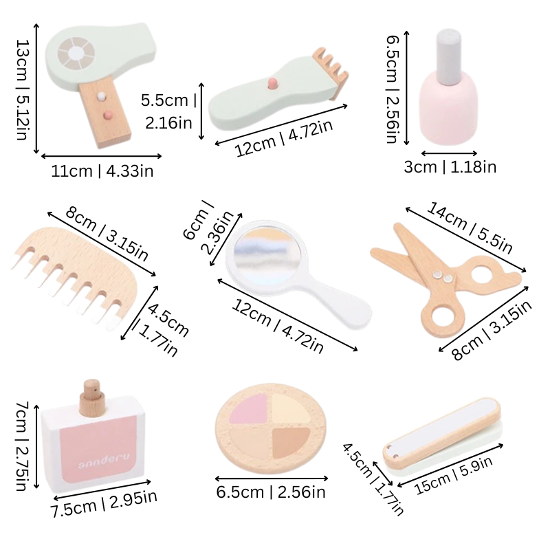 Imaginative & Sustainable – Beauty Salon Play Kit