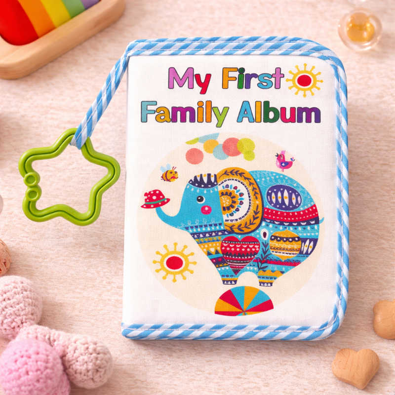 Plush & Memories – Fabric Photo Book