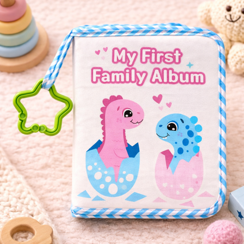 Plush & Memories – Fabric Photo Book
