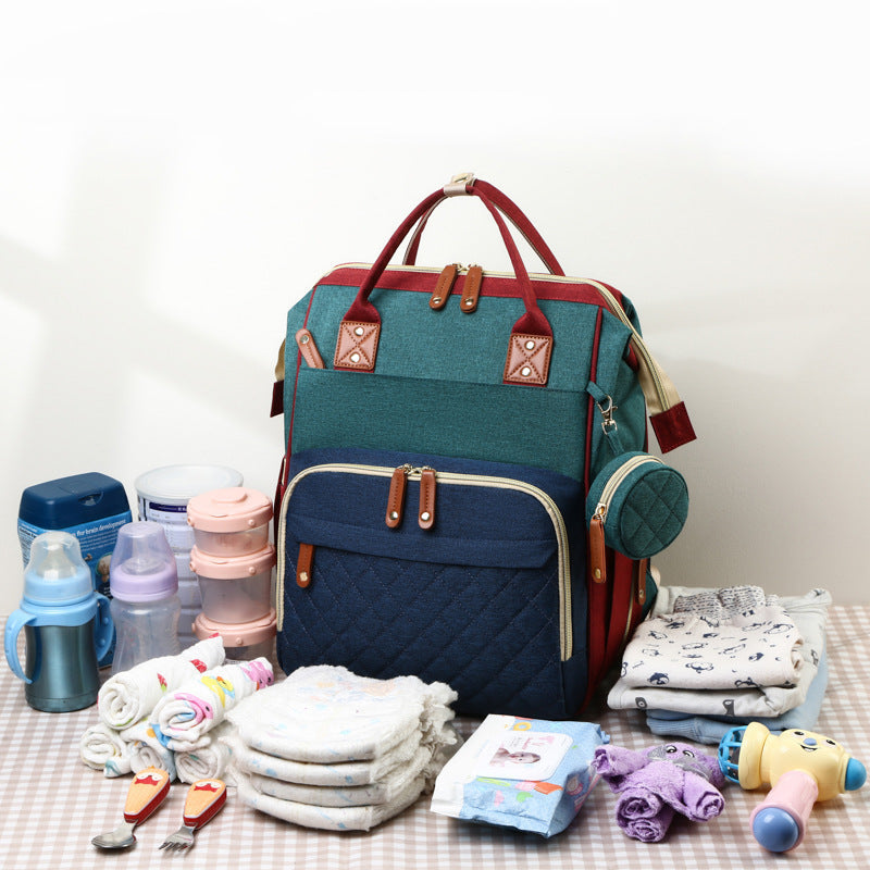 Always a Resting Place - 2-in-1 Diaper Bag with Infant Bed