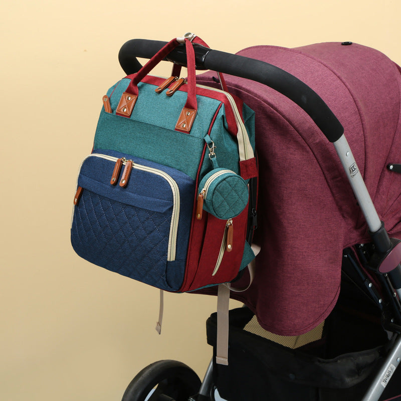 Always a Resting Place - 2-in-1 Diaper Bag with Infant Bed