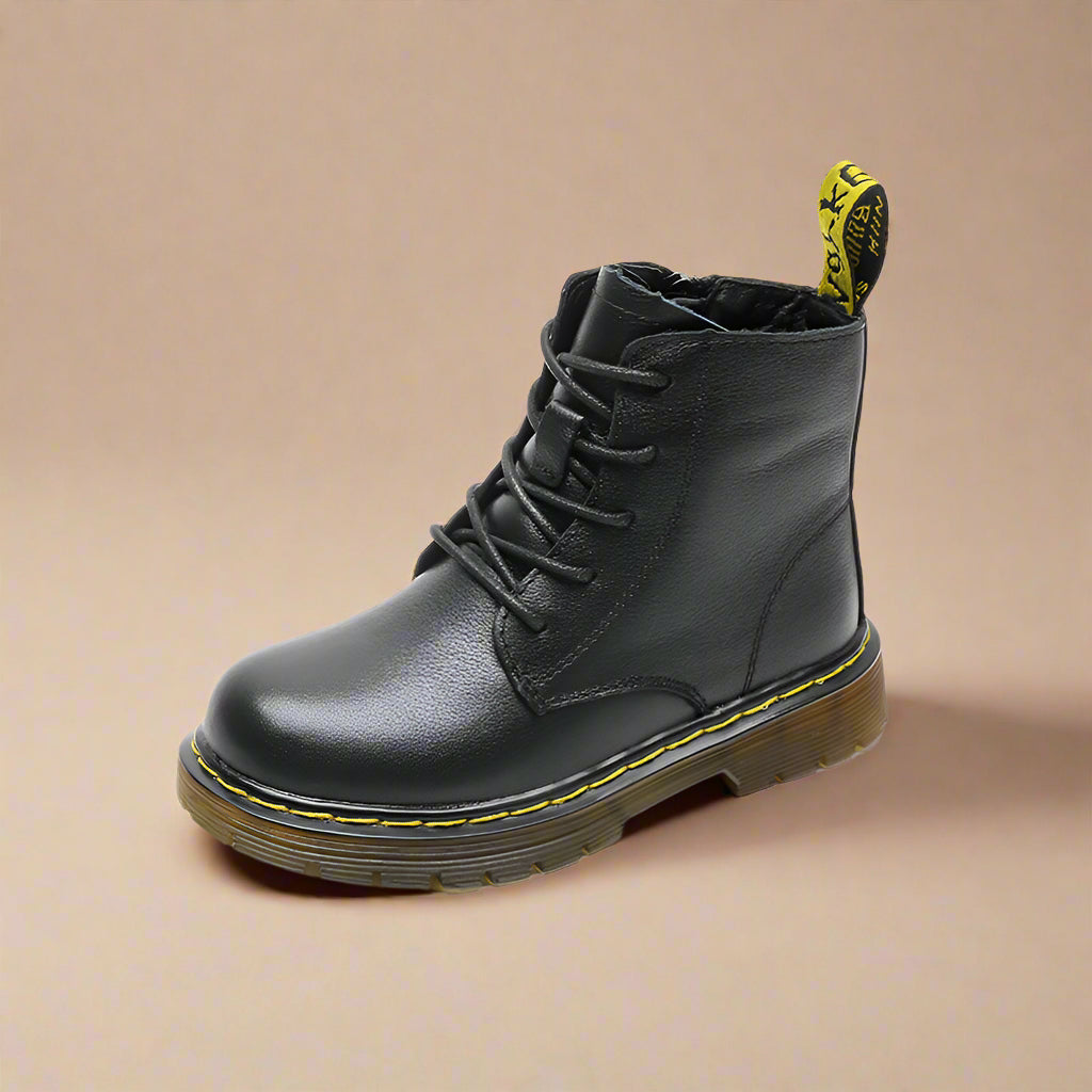Strong & Comfortable – Lace-Up Combat Boots