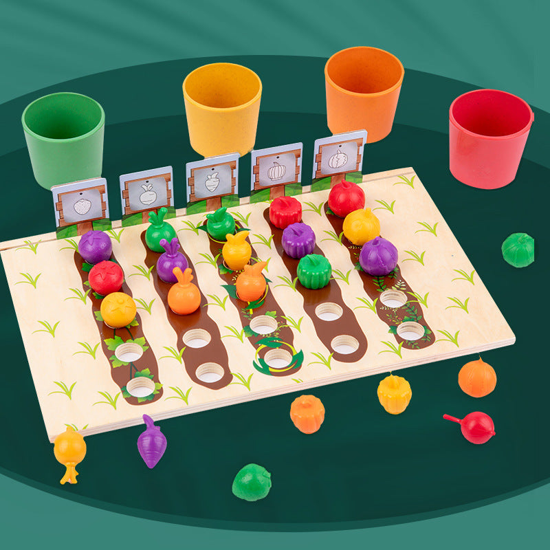 Playful Educational - Montessori Counting & Coloring Game for Children