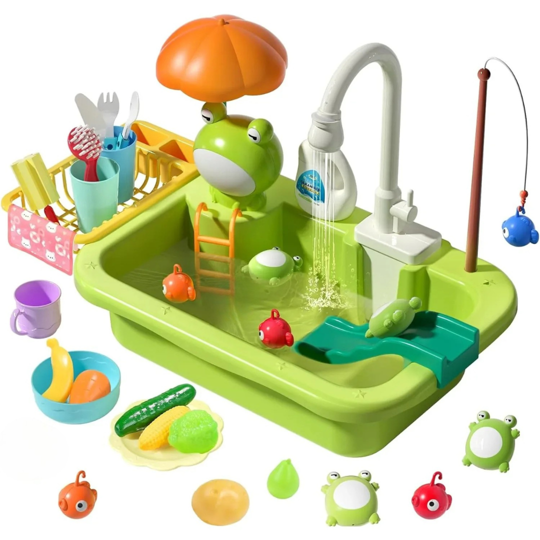 Water Fun & Educational - 2-in-1 Play Sink