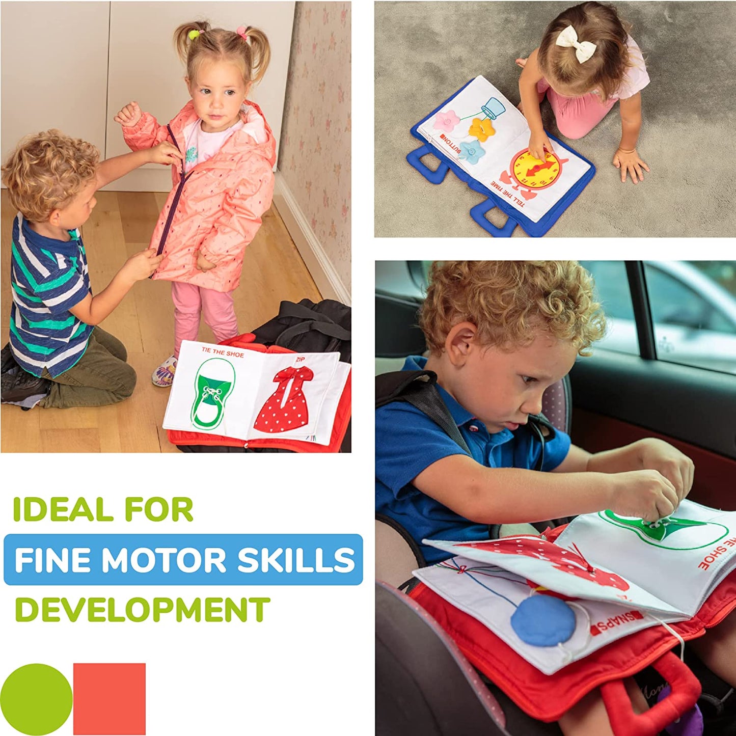 Developing fine motor skills - Developmental activity book