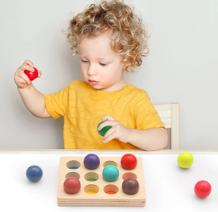 Rainbow balls - Sorting game