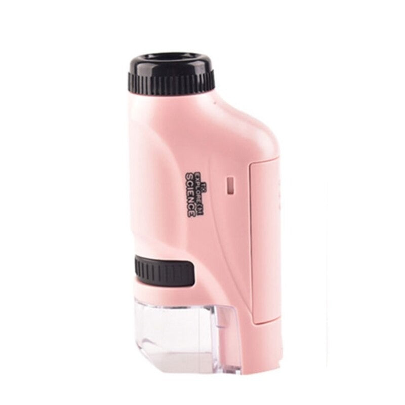 Children Pocket Microscope - Explore the environment up close - LED microscope