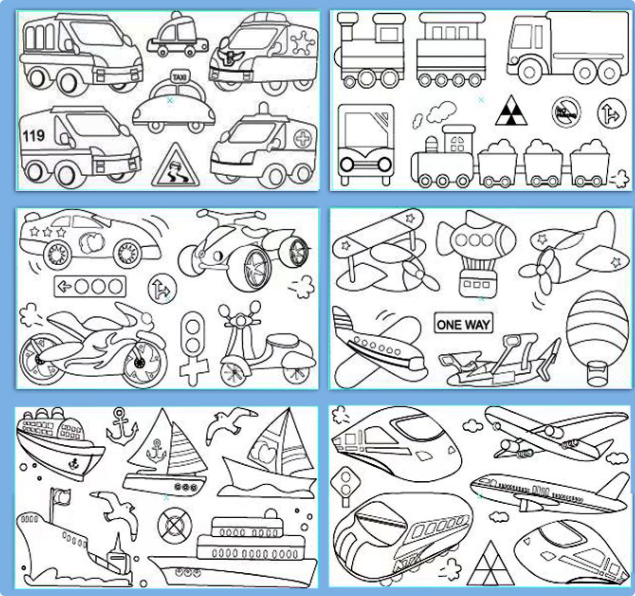 Unleash your creativity - XXL Coloring Sheet