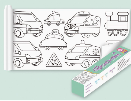Unleash your creativity - XXL Coloring Sheet
