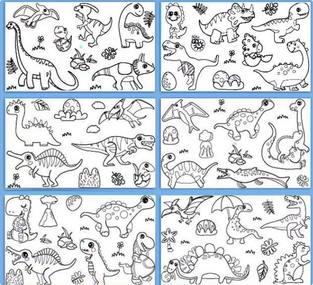 Unleash your creativity - XXL Coloring Sheet