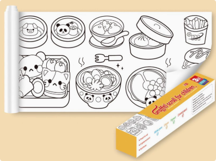 Unleash your creativity - XXL Coloring Sheet