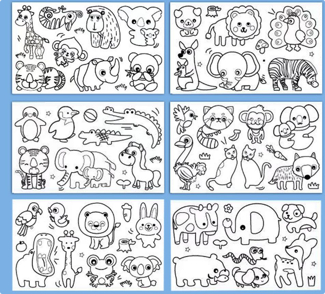 Unleash your creativity - XXL Coloring Sheet