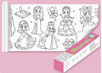 Unleash your creativity - XXL Coloring Sheet