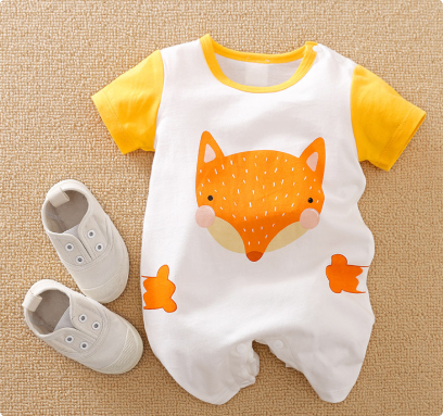 Comfort For Every Night - Short-Sleeve Pajama Bodysuit