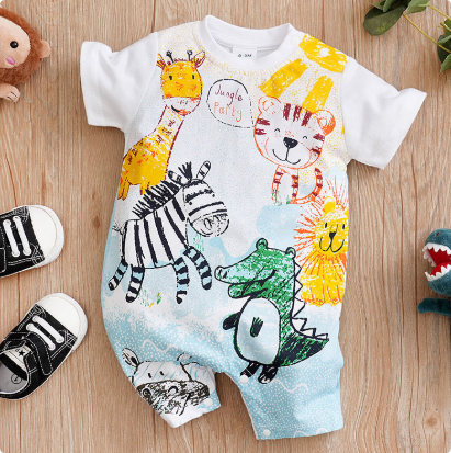 Comfort For Every Night - Short-Sleeve Pajama Bodysuit