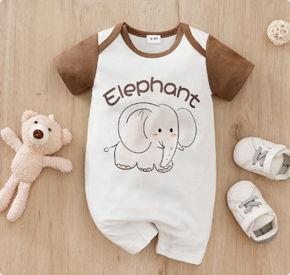 Comfort For Every Night - Short-Sleeve Pajama Bodysuit