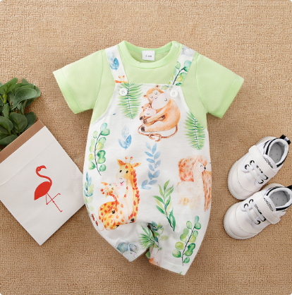 Comfort For Every Night - Short-Sleeve Pajama Bodysuit