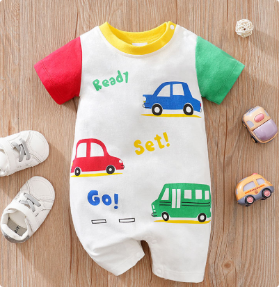 Comfort For Every Night - Short-Sleeve Pajama Bodysuit
