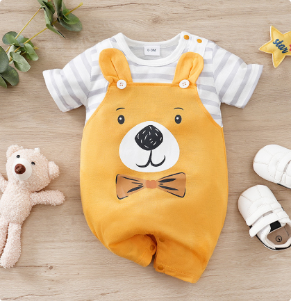Comfort For Every Night - Short-Sleeve Pajama Bodysuit