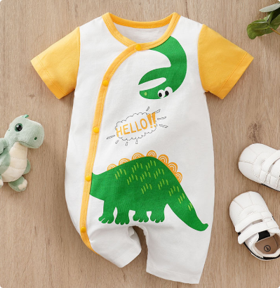 Comfort For Every Night - Short-Sleeve Pajama Bodysuit