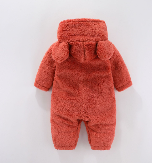 With Hood - Fleece Romper