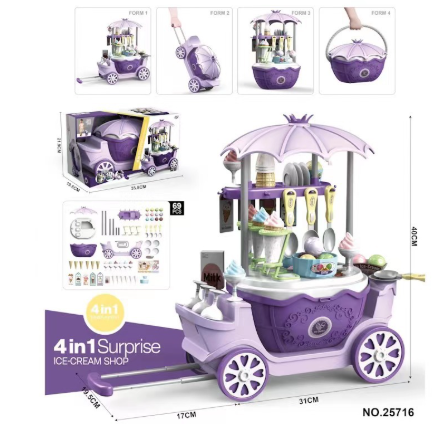 Engaging Play Cart in Various Themes