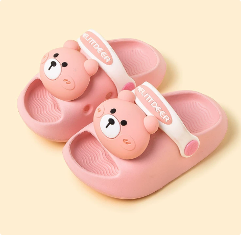 Cheerful & Safe - Polka Beach Slippers