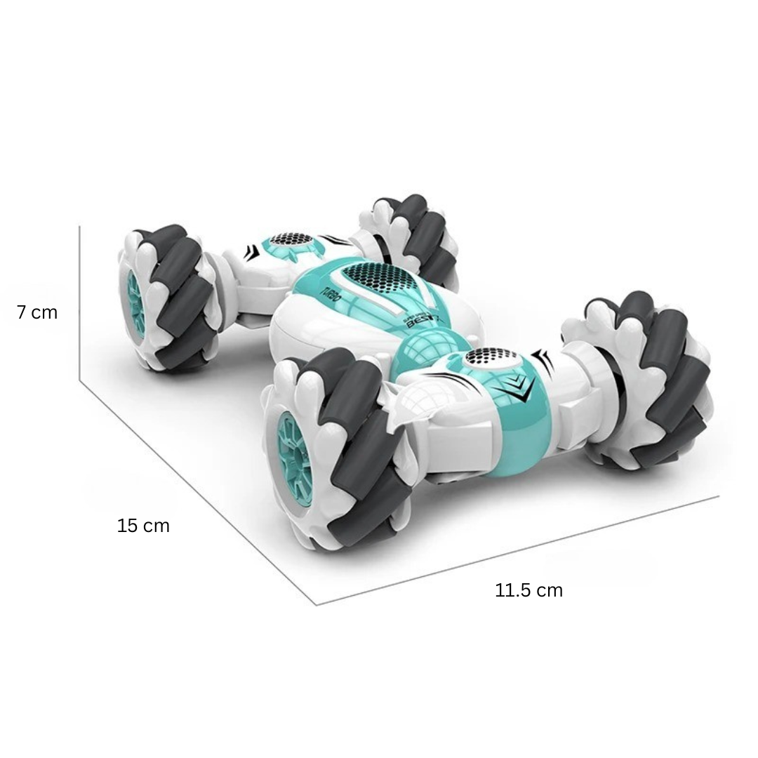 Steer the car with your hand - Steerable stunt car