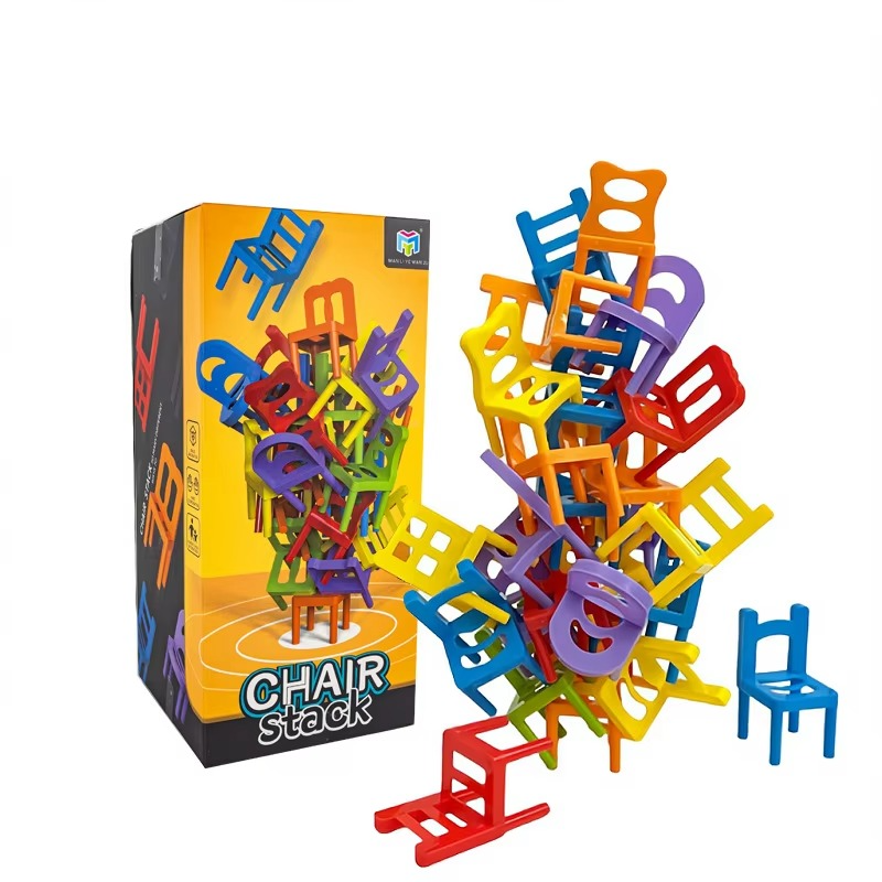 Interactive & Stimulate Creativity - Stacking Chairs Activity