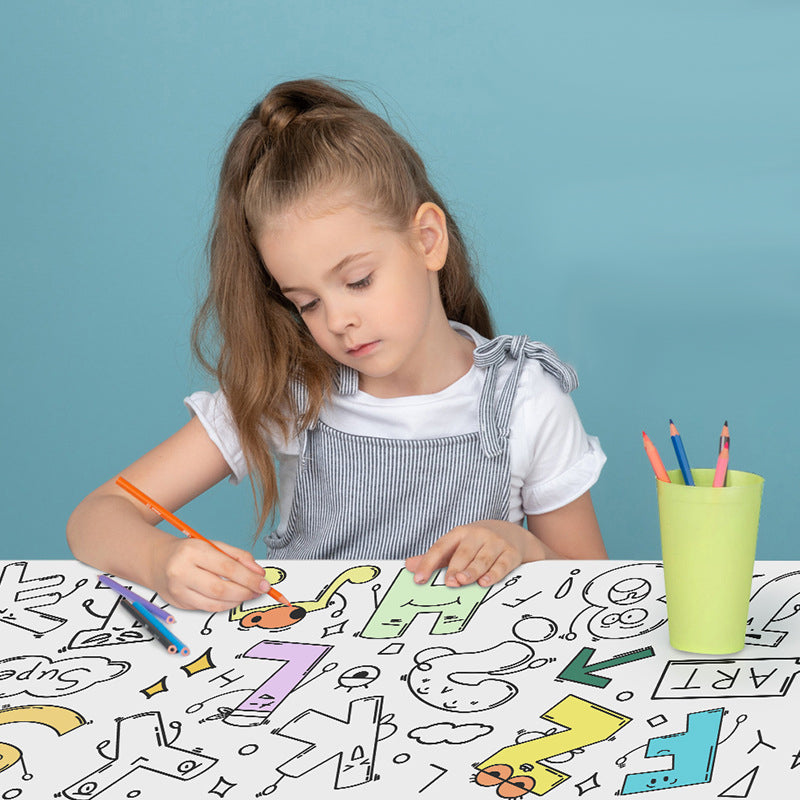 Unleash your creativity - XXL Coloring Sheet