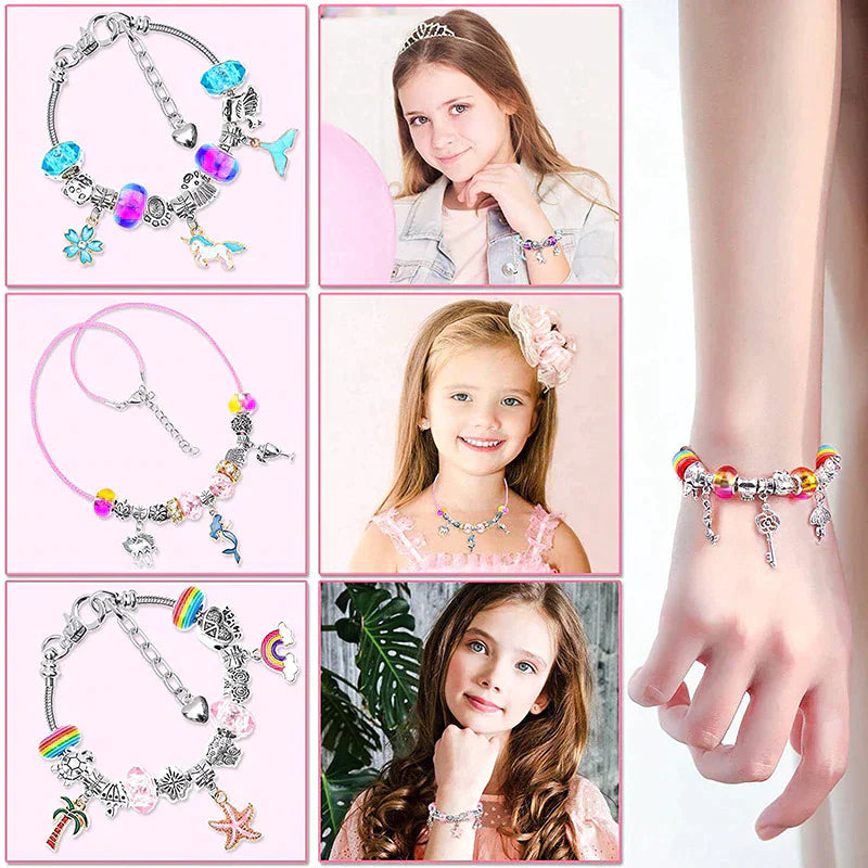 Make your own bracelets - DIY crystal bracelet